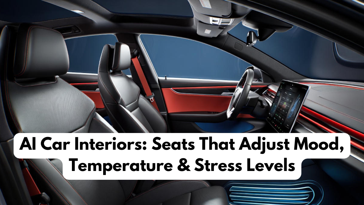 AI Car Interiors: Seats That Adjust Mood, Temperature & Stress Levels