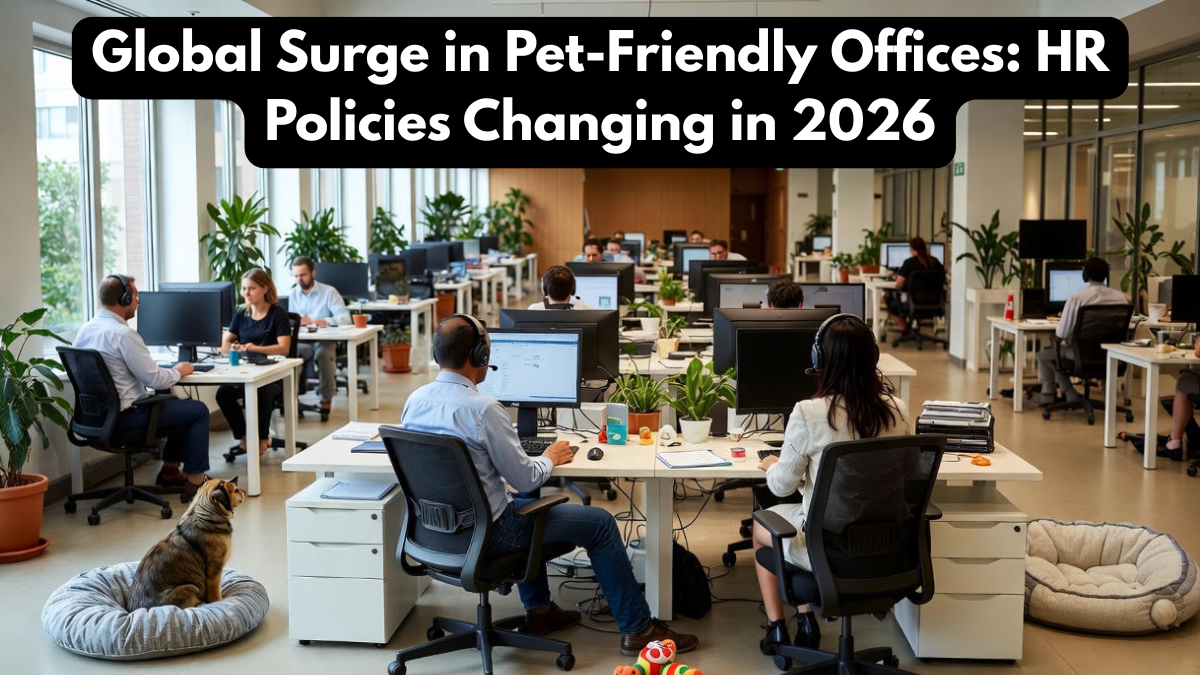 Global Surge in Pet-Friendly Offices: HR Policies Changing in 2026