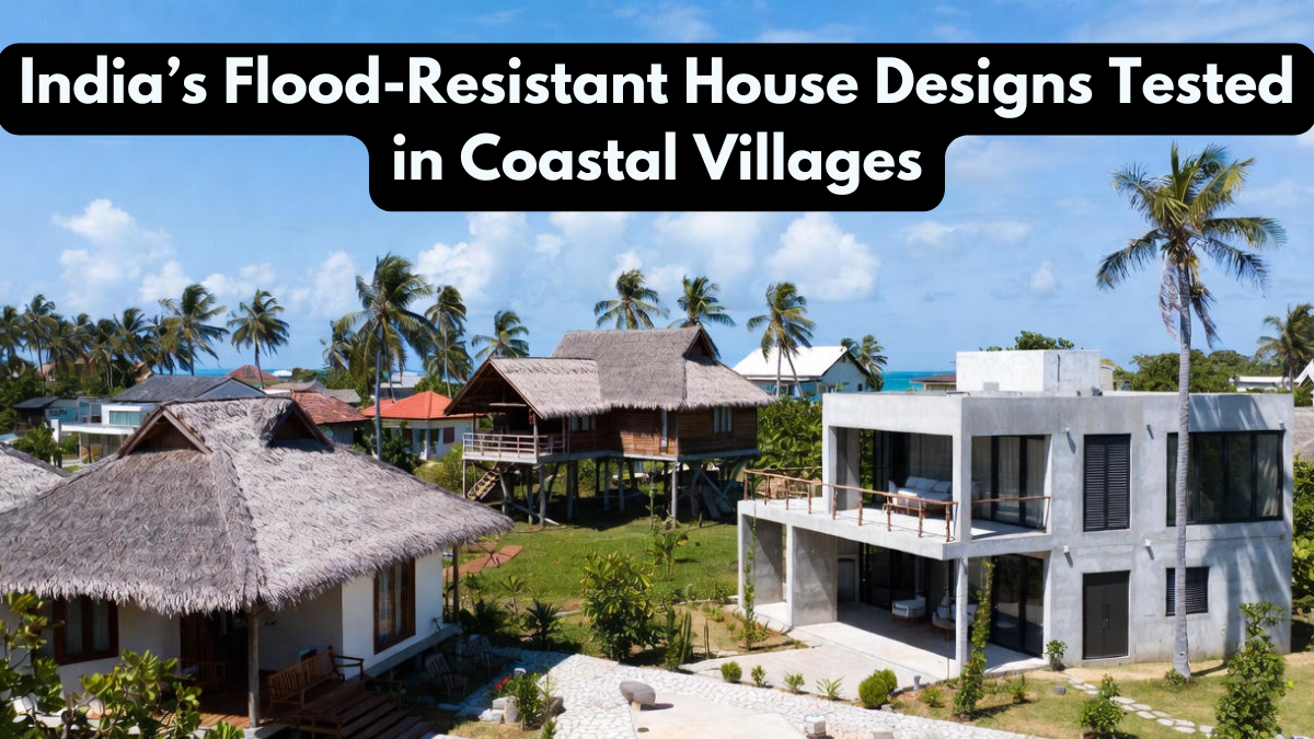 India’s Flood-Resistant House Designs Tested in Coastal Villages