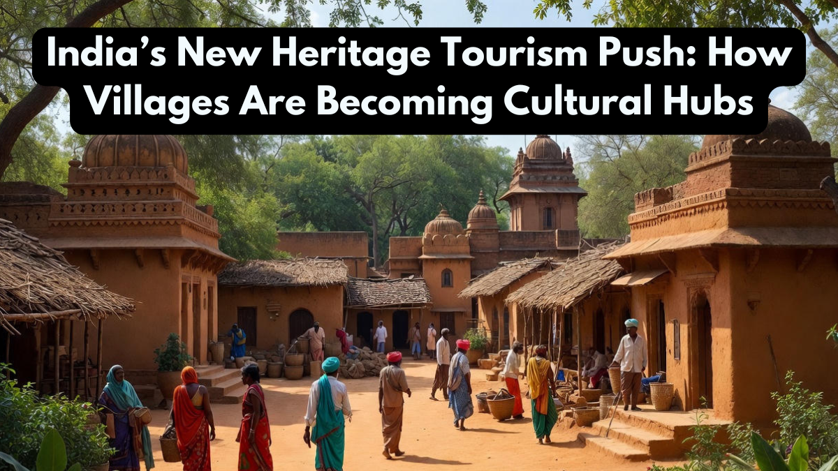 India’s New Heritage Tourism Push: How Villages Are Becoming Cultural Hubs