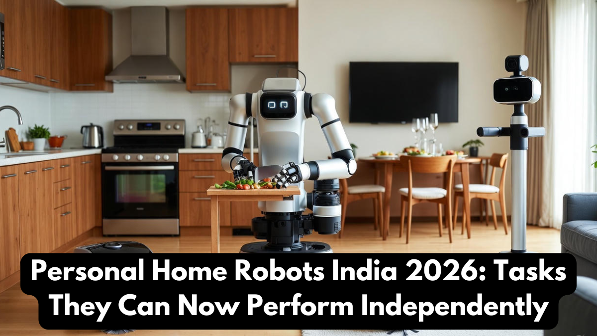 Personal Home Robots India 2026: Tasks They Can Now Perform Independently