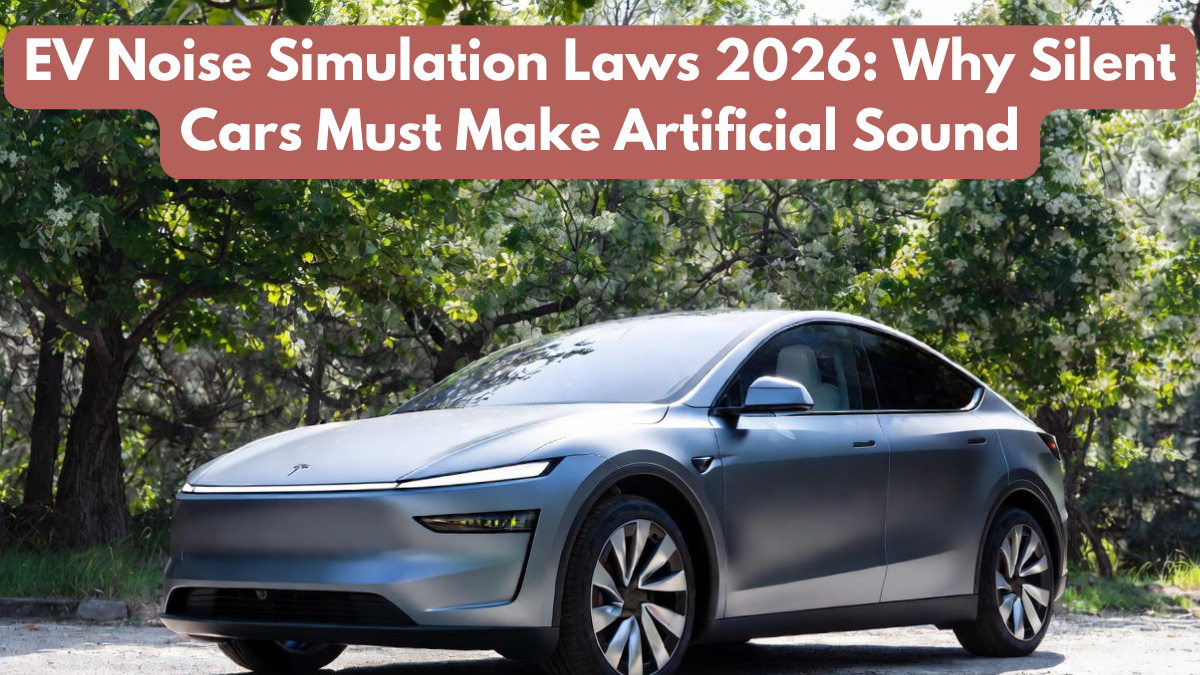 EV Noise Simulation Laws 2026: Why Silent Cars Must Make Artificial Sound