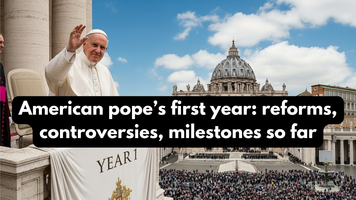 American pope’s first year: reforms, controversies, milestones so far