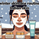 Simple winter skincare routine for dry Indian skin