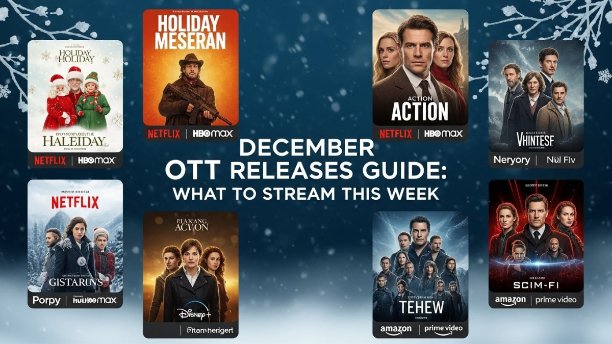 December OTT releases guide: what to stream this week