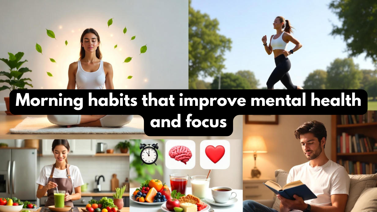 Morning habits that improve mental health and focus
