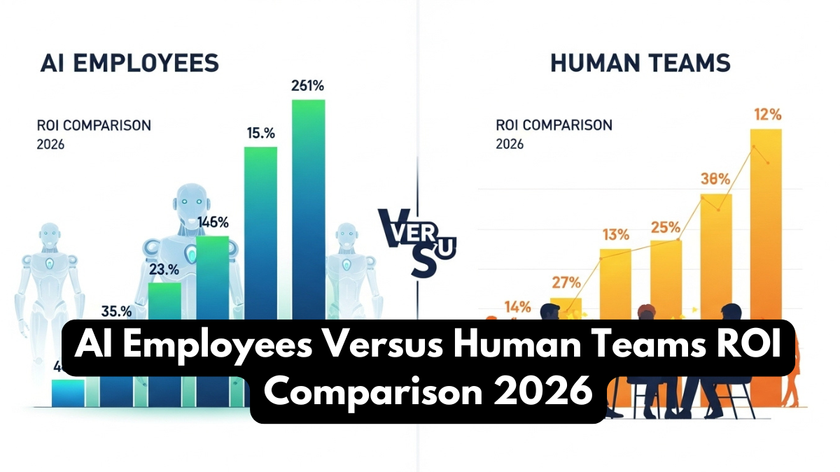 AI Employees Versus Human Teams ROI Comparison 2026