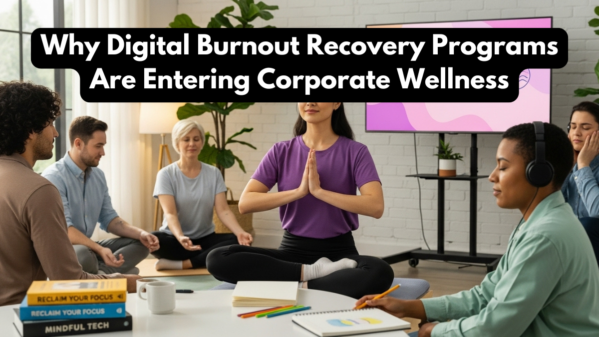 Why Digital Burnout Recovery Programs Are Entering Corporate Wellness