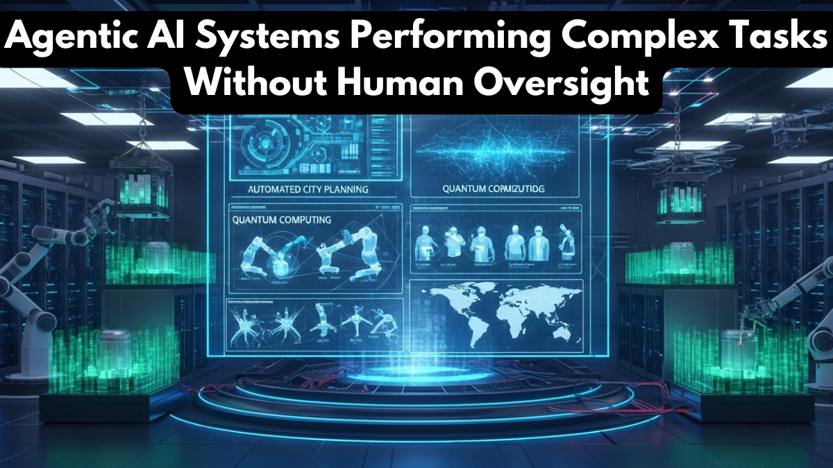 Agentic AI Systems Performing Complex Tasks Without Human Oversight