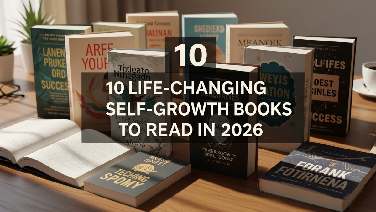 10 Life-Changing Self-Growth Books to Read in 2026