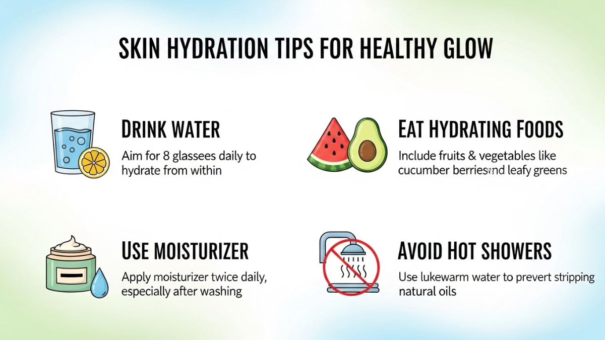 Skin Hydration Tips for Healthy Glow