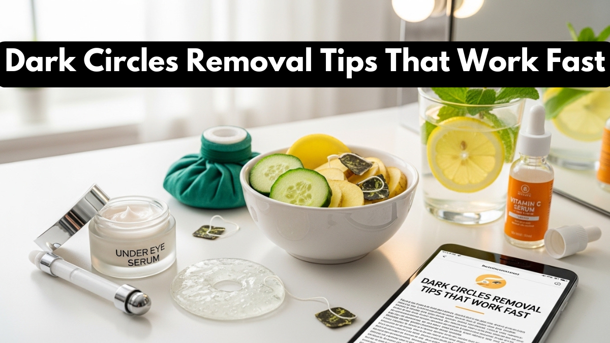 Dark Circles Removal Tips That Work Fast