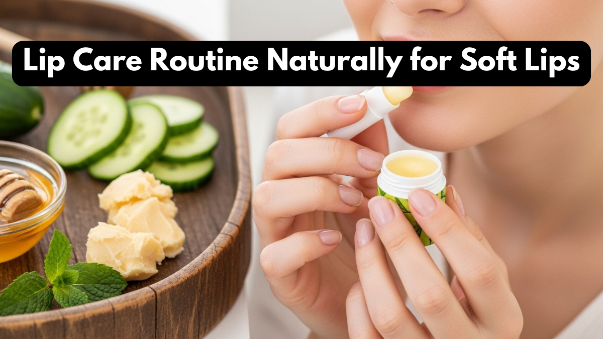 Lip Care Routine Naturally for Soft Lips