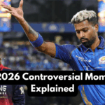 IPL 2026 Controversial Moments Explained