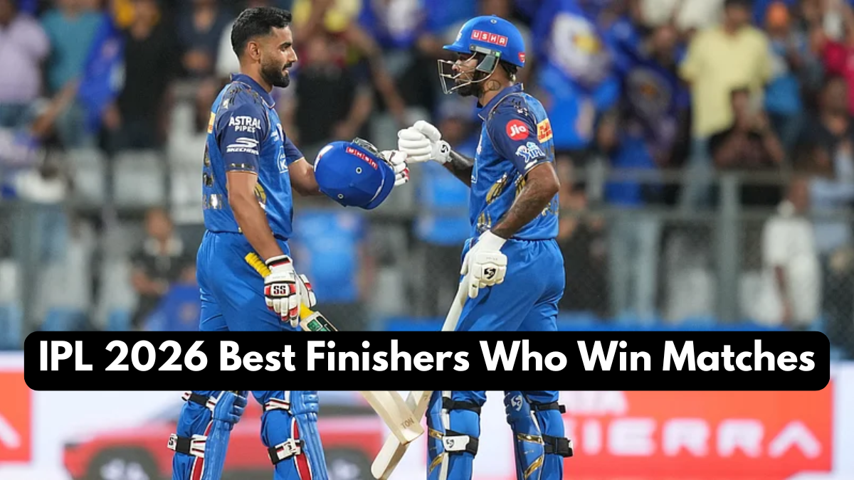 IPL 2026 Best Finishers Who Win Matches