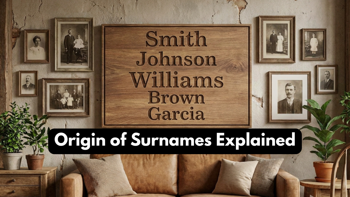Origin of Surnames Explained