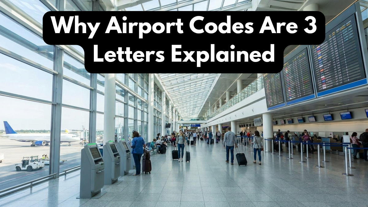 Why Airport Codes Are 3 Letters Explained