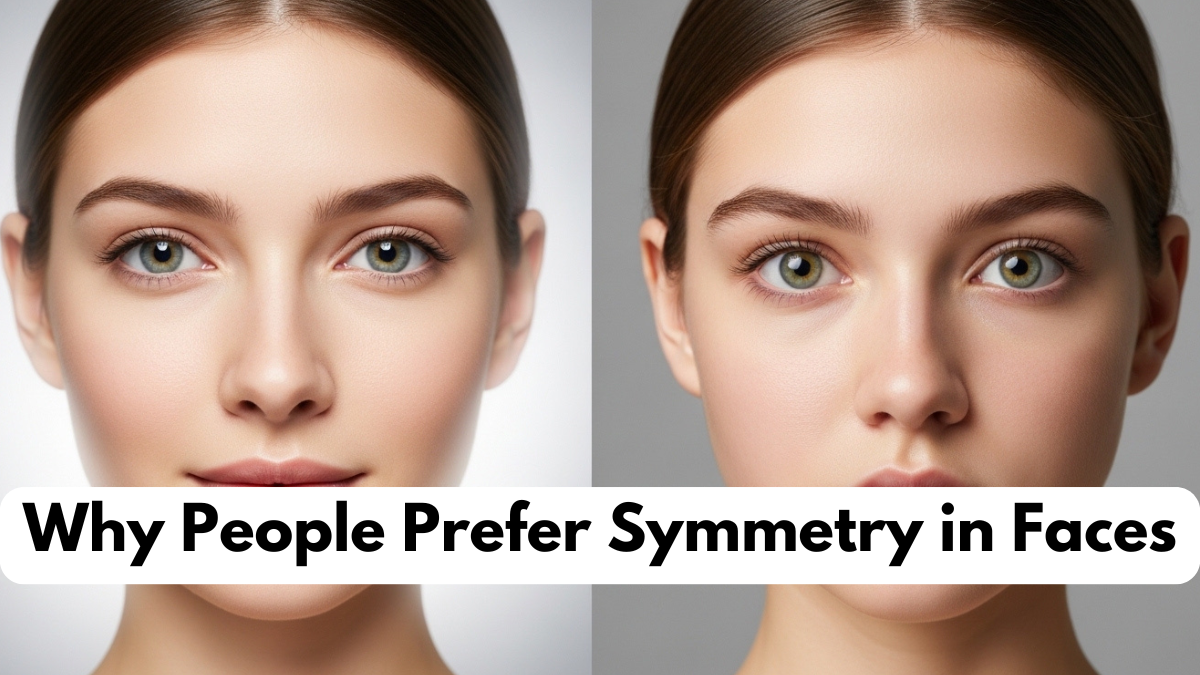 Why People Prefer Symmetry in Faces
